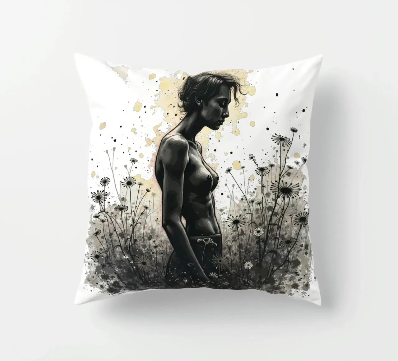 La quiete selvaggia cuscino da Dustlight Atelier