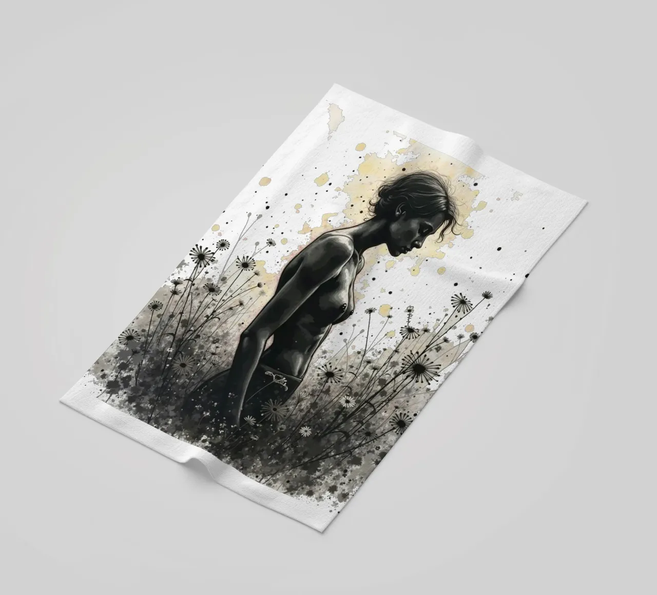 La quiete selvaggia telo mare da Dustlight Atelier
