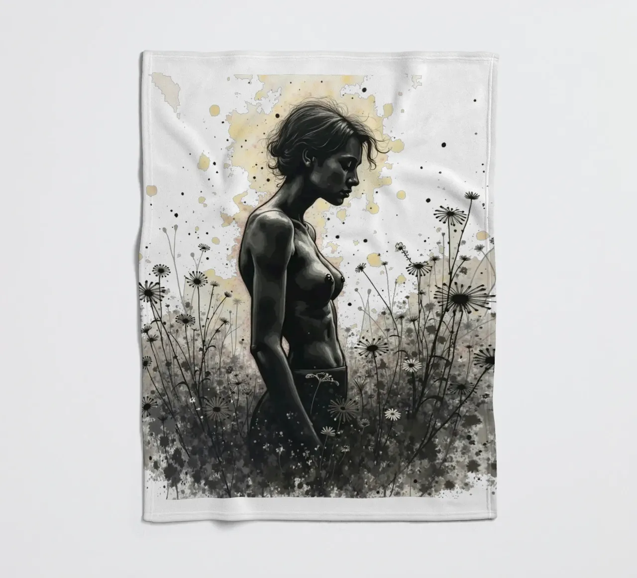 La quiete selvaggia coperta in pile da Dustlight Atelier