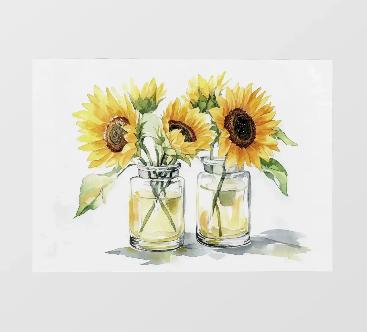 girasoli telo in pvc da Kevin Walters
