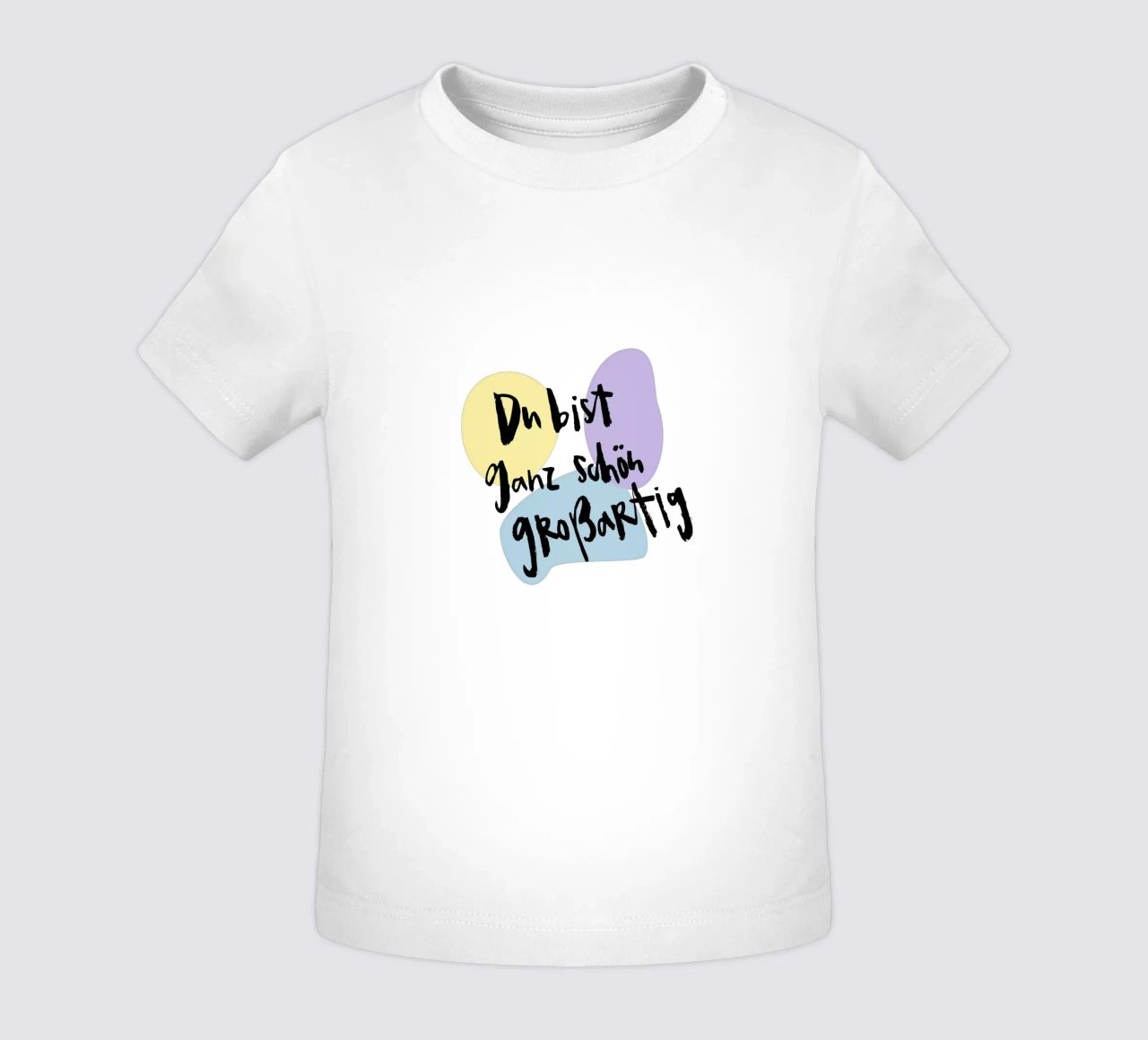 Ganz schön großartig Baby T-Shirt von Brushmeetspaper