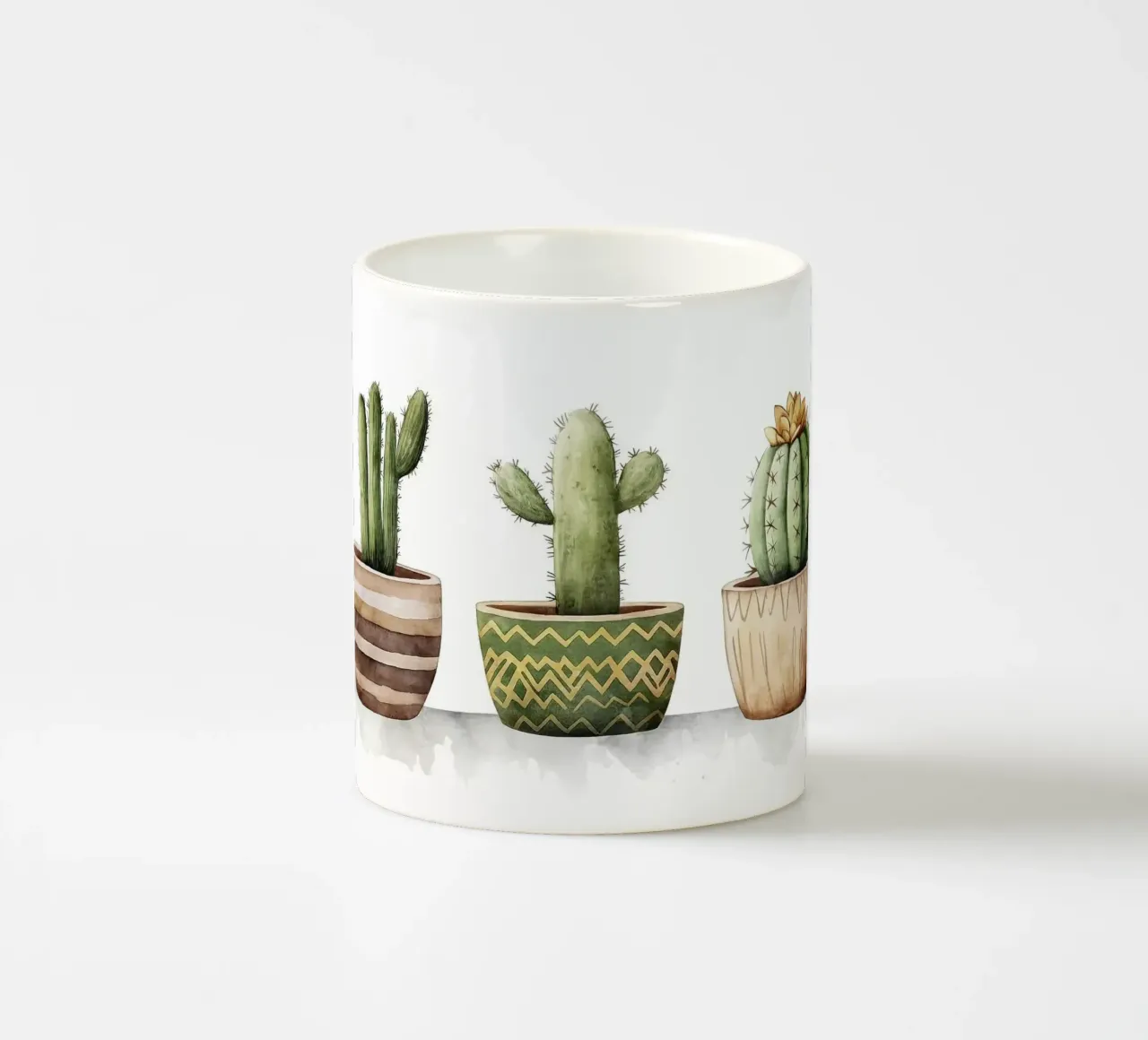 pianta in vaso tazza in ceramica da Kevin Walters