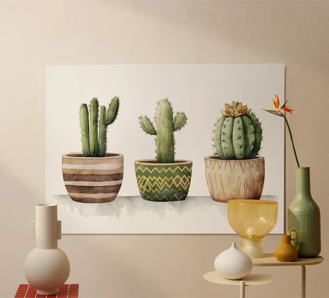 pianta in vaso carta hahnemühle da Kevin Walters