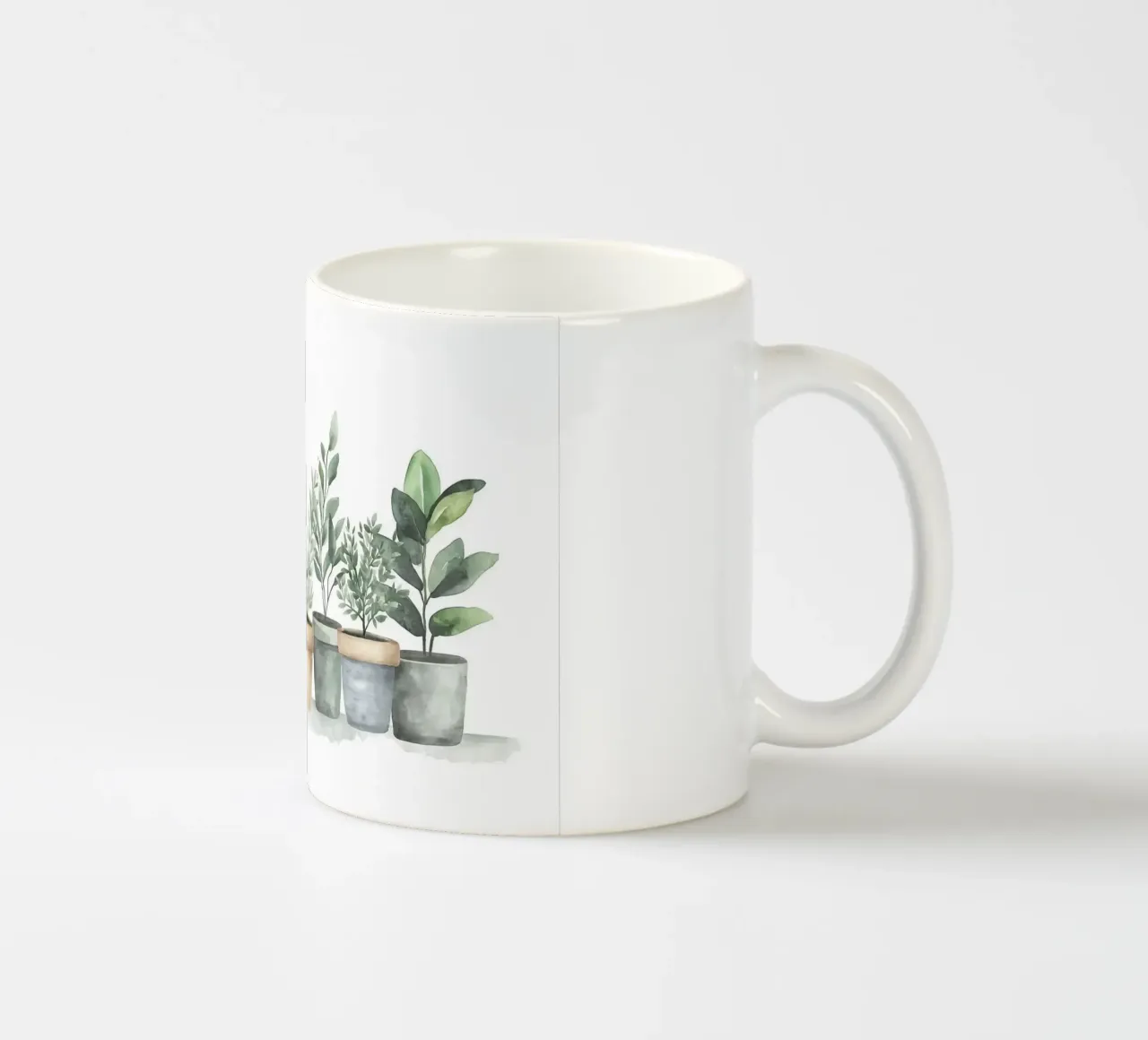 piante in vaso tazza in ceramica da Kevin Walters
