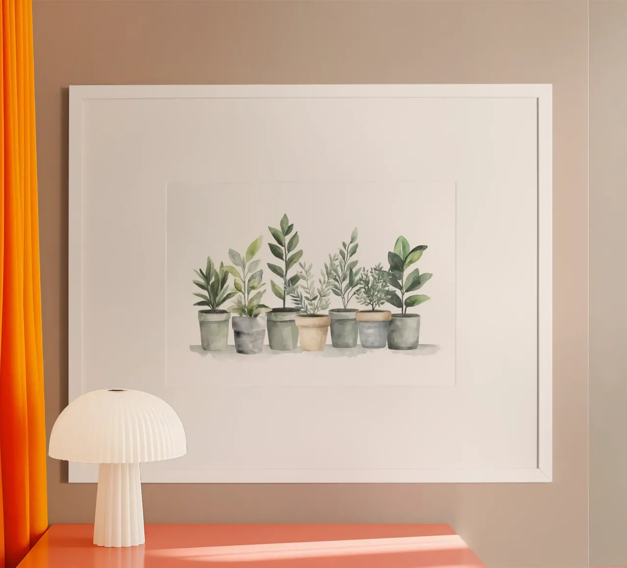 piante in vaso carta hahnemühle da Kevin Walters