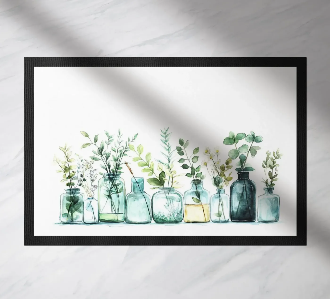 plants doormat by Kevin Walters