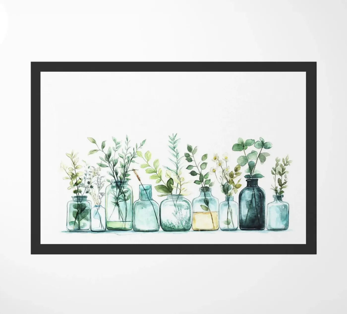 plants doormat by Kevin Walters
