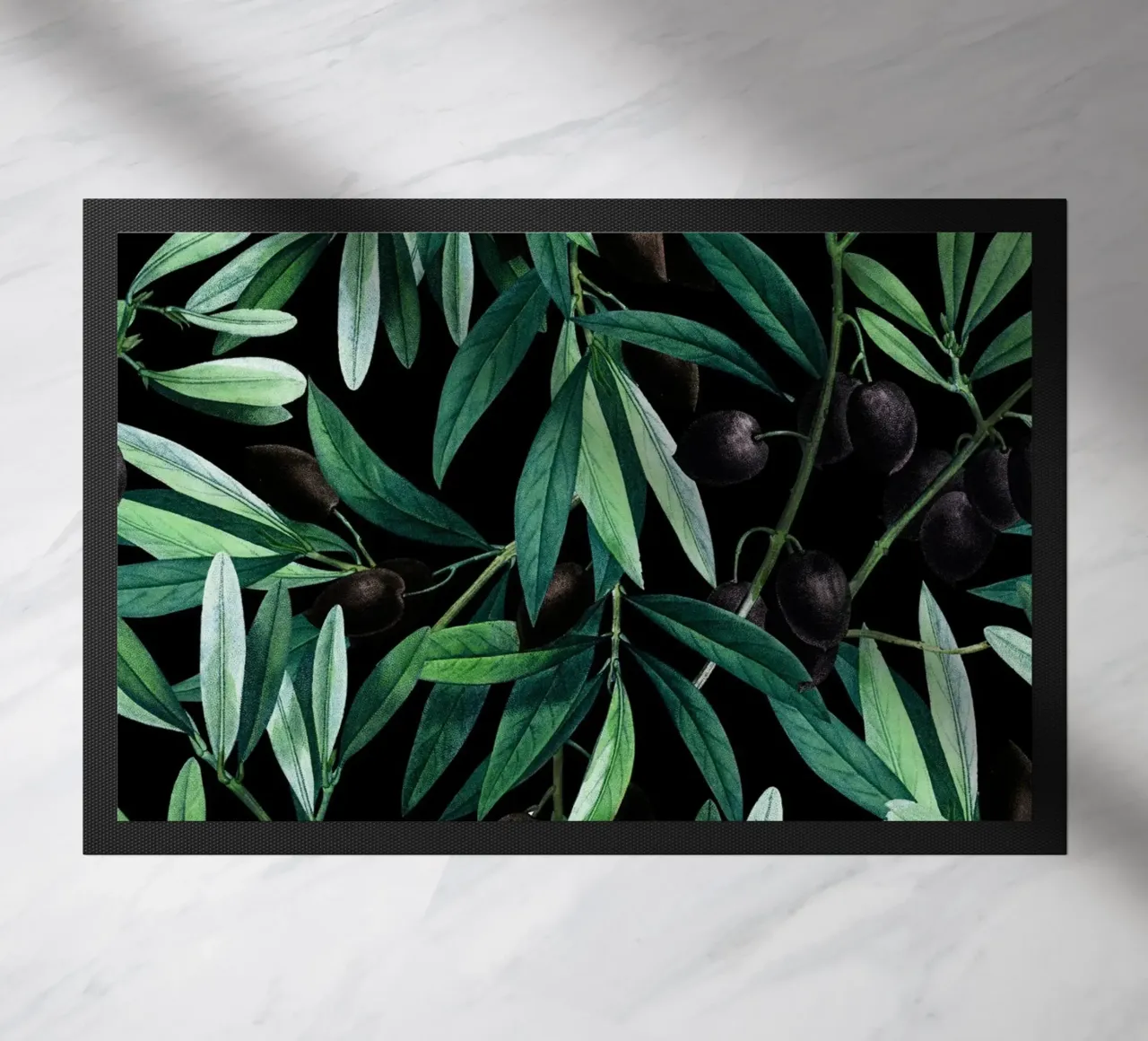 Olive Fußmatte von burcukorkmazyurek