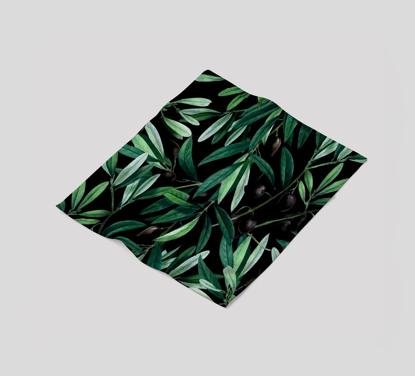 Olive Fleecedecke von burcukorkmazyurek