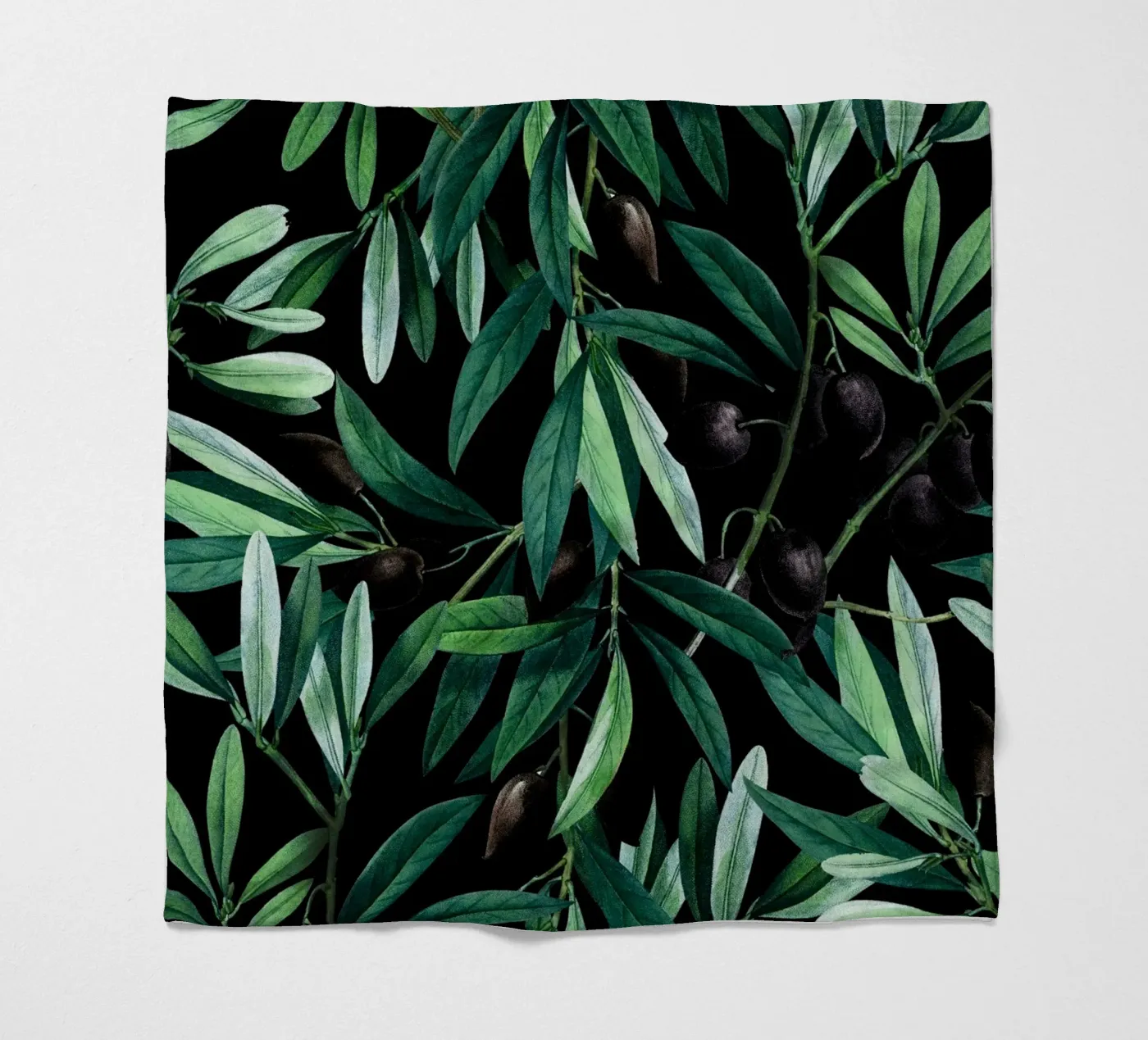 Olive Fleecedecke von burcukorkmazyurek
