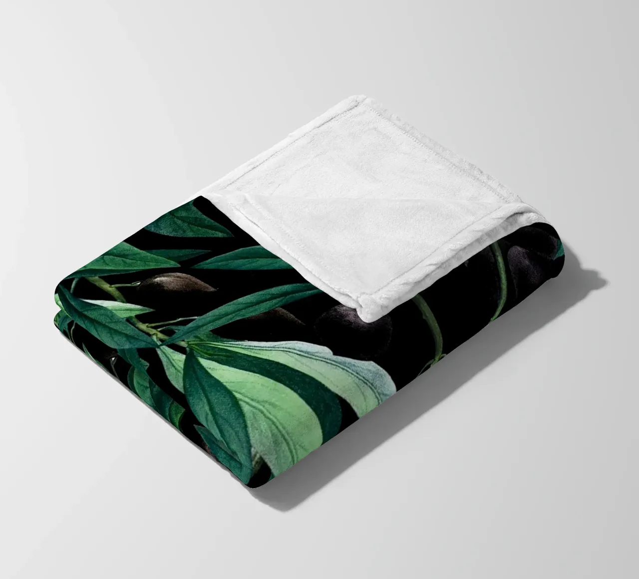 Olive Fleecedecke von burcukorkmazyurek