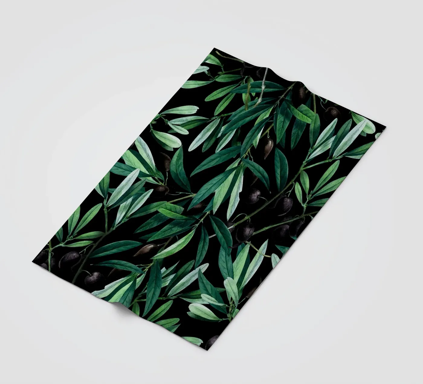 Olive Fleecedecke von burcukorkmazyurek
