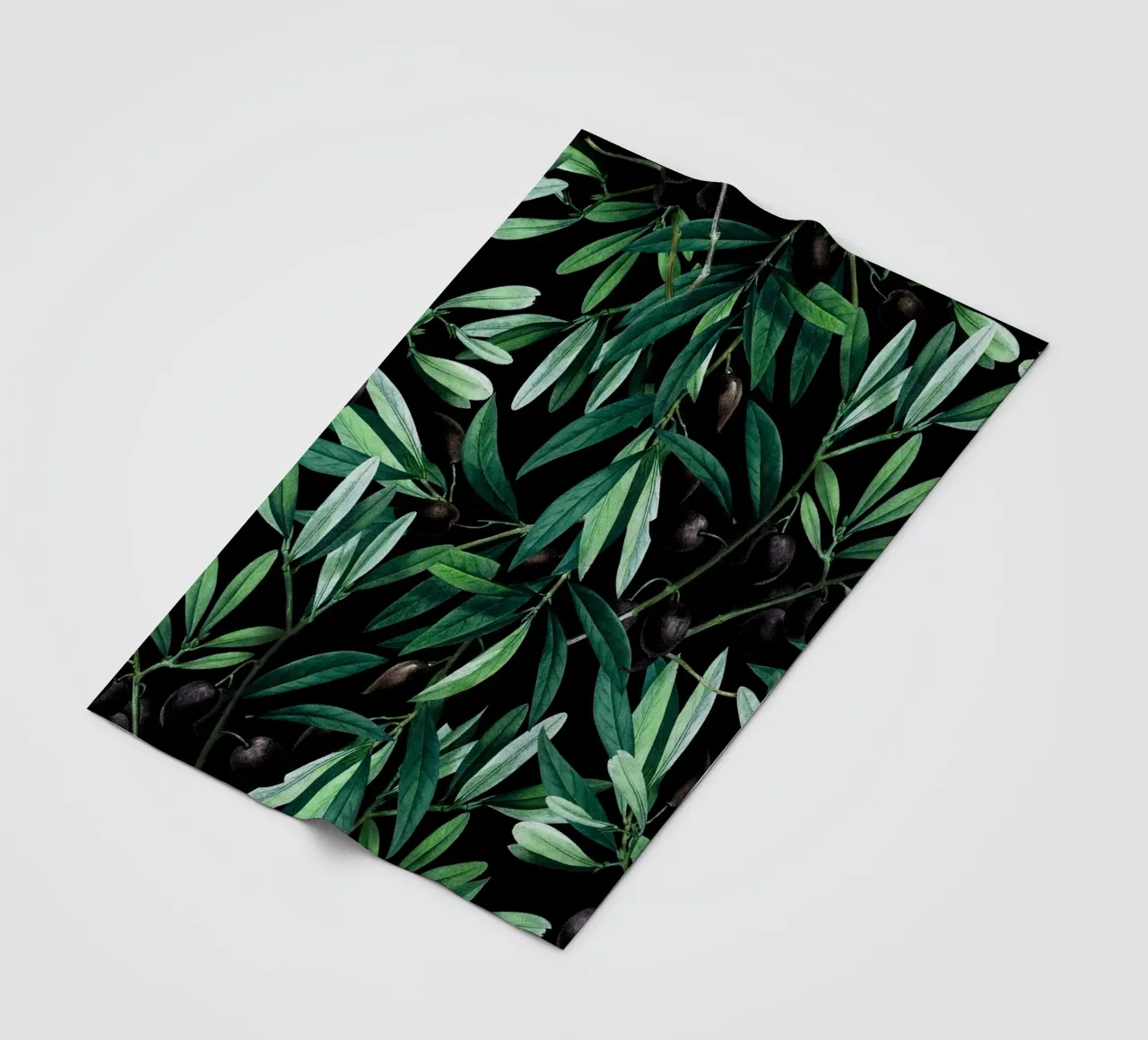 Olive Fleecedecke von burcukorkmazyurek