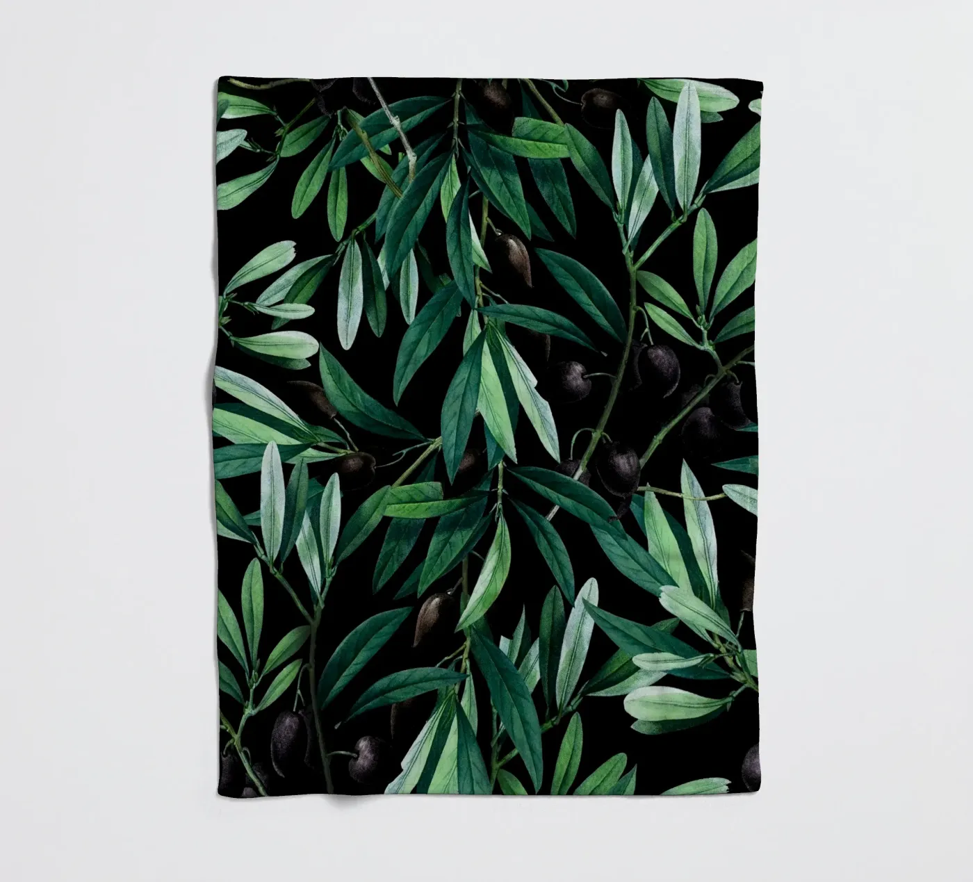 Olive Fleecedecke von burcukorkmazyurek