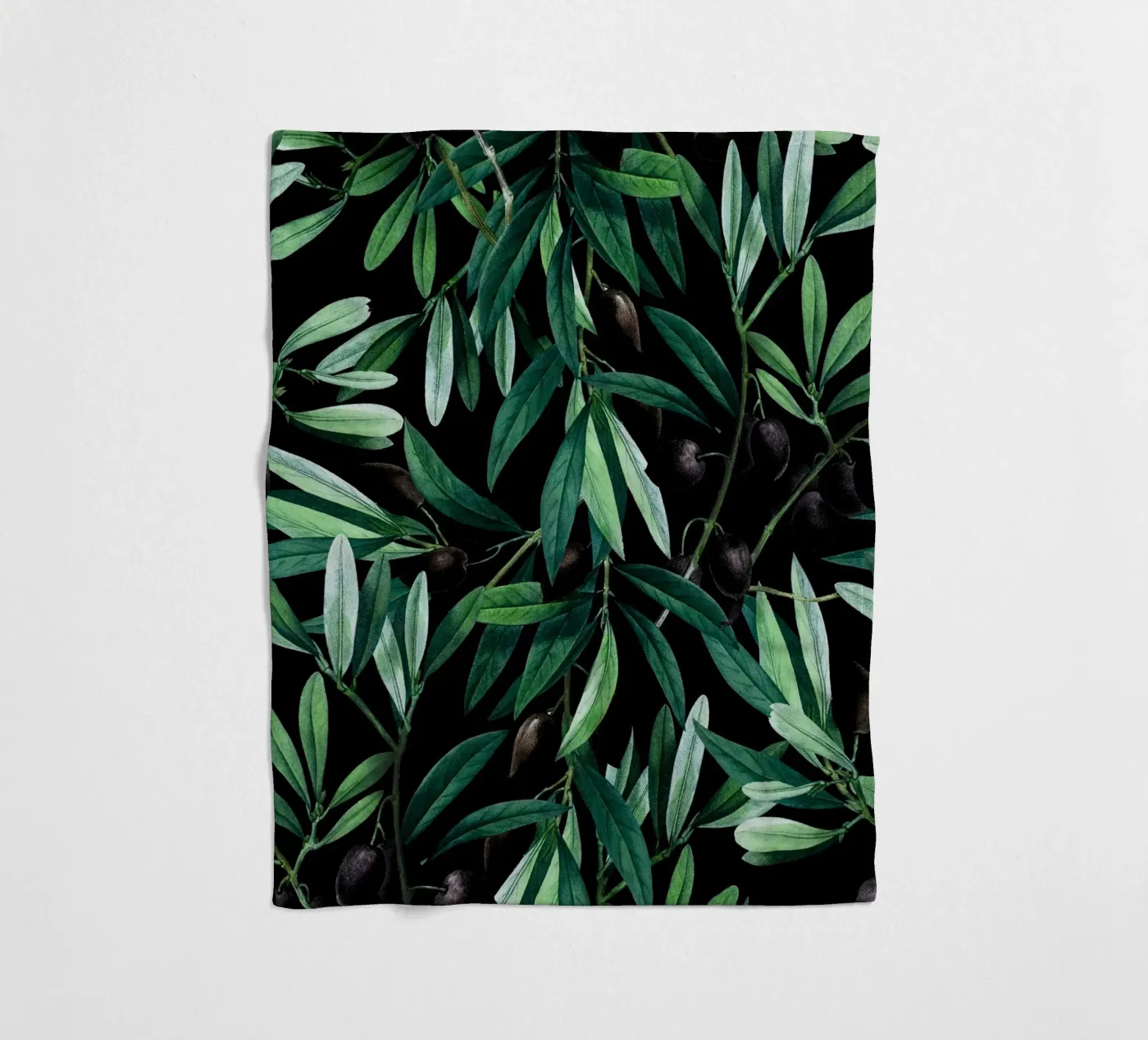 Olive Fleecedecke von burcukorkmazyurek