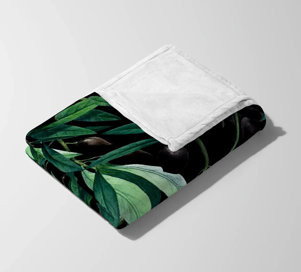 Olive Fleecedecke von burcukorkmazyurek