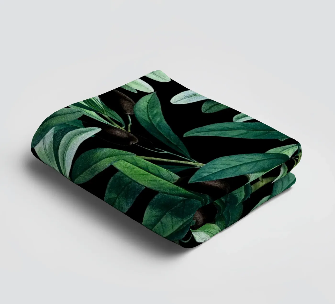 Olive badhanddoek van burcukorkmazyurek