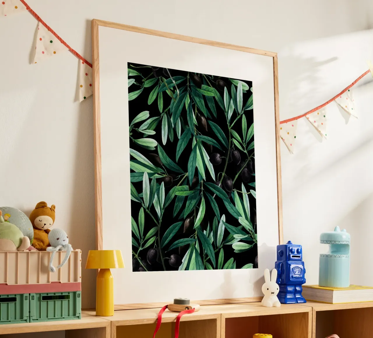 Olive carta hahnemühle da burcukorkmazyurek