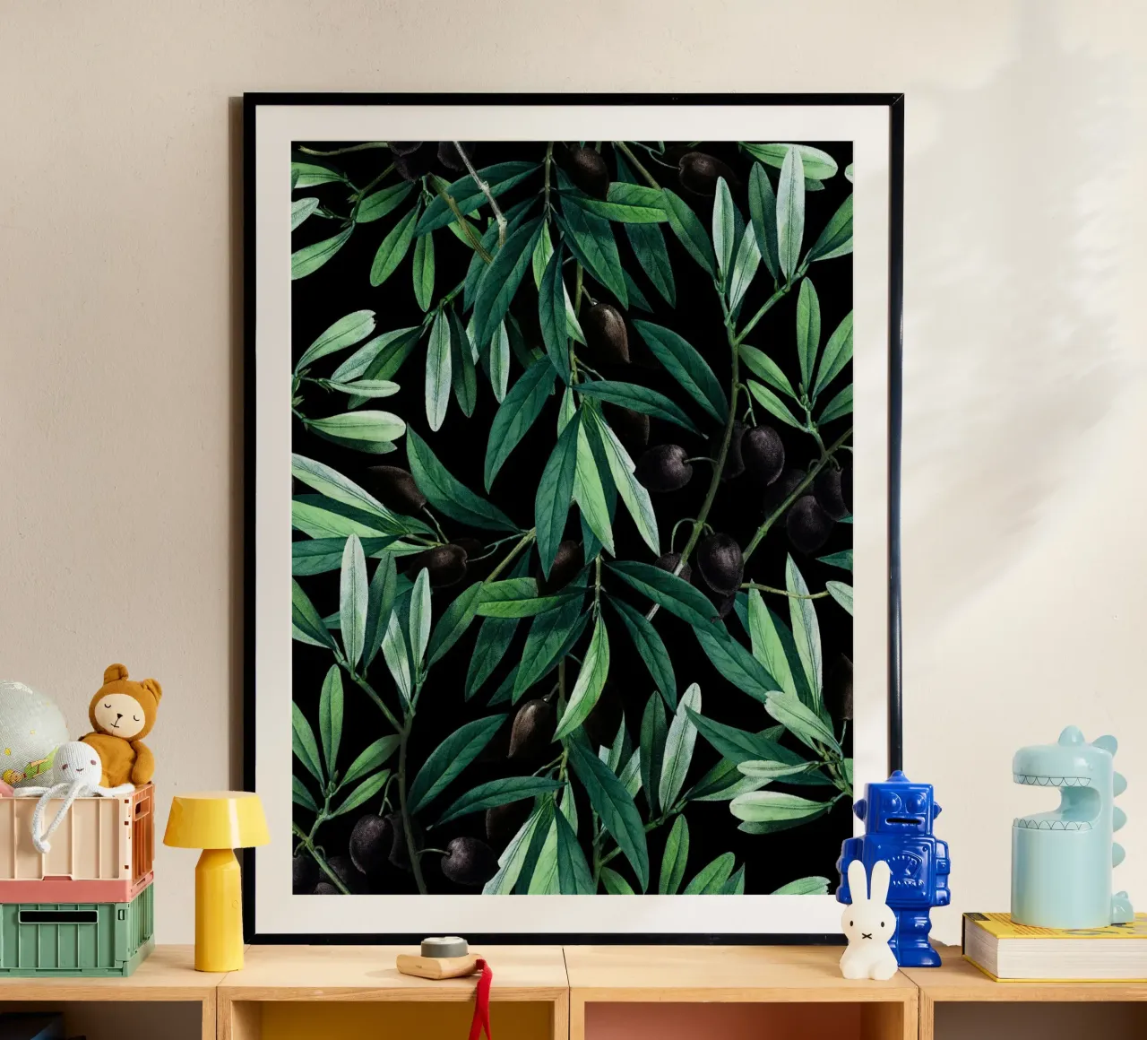 Olive carta hahnemühle da burcukorkmazyurek