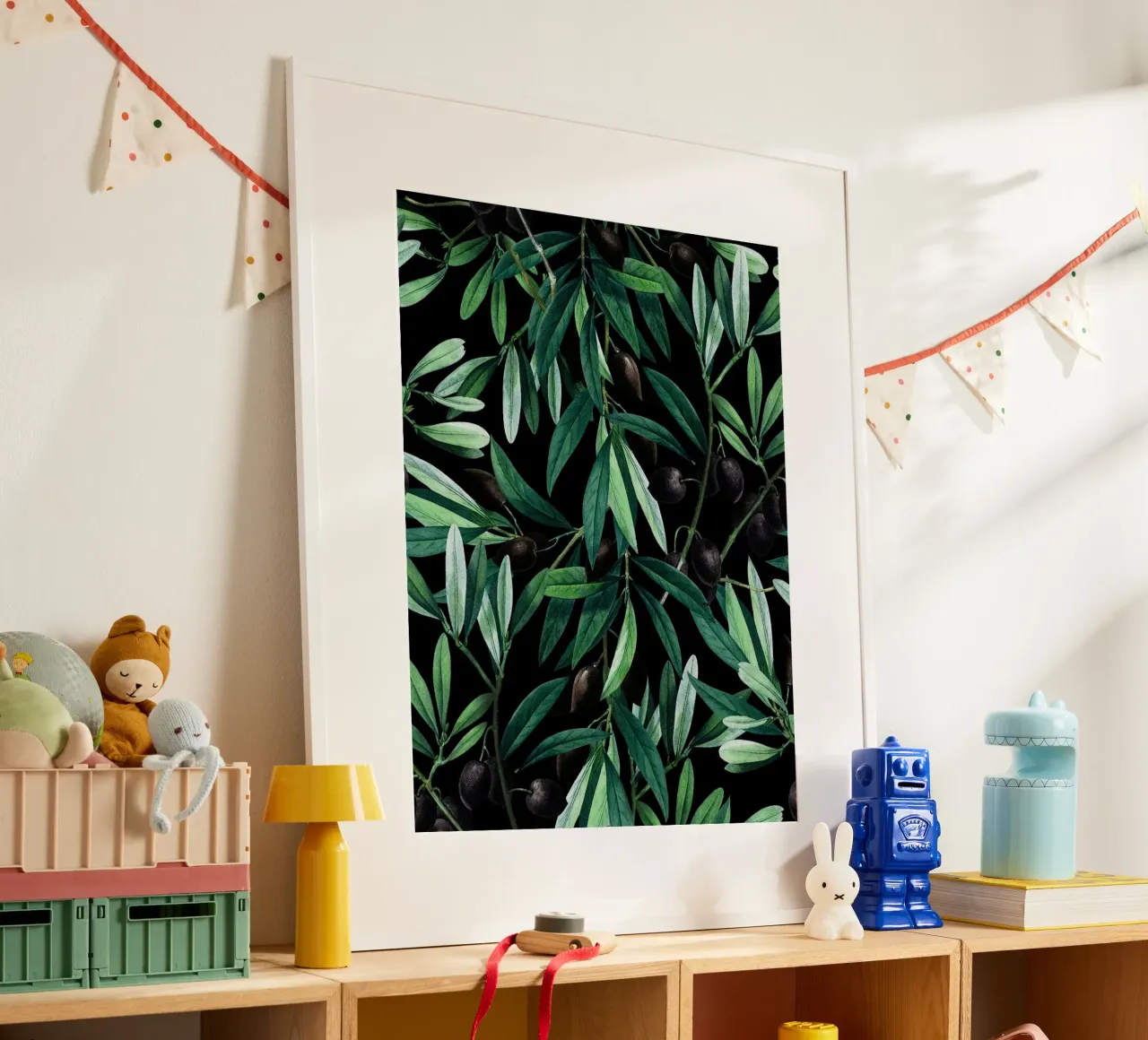 Olive carta hahnemühle da burcukorkmazyurek