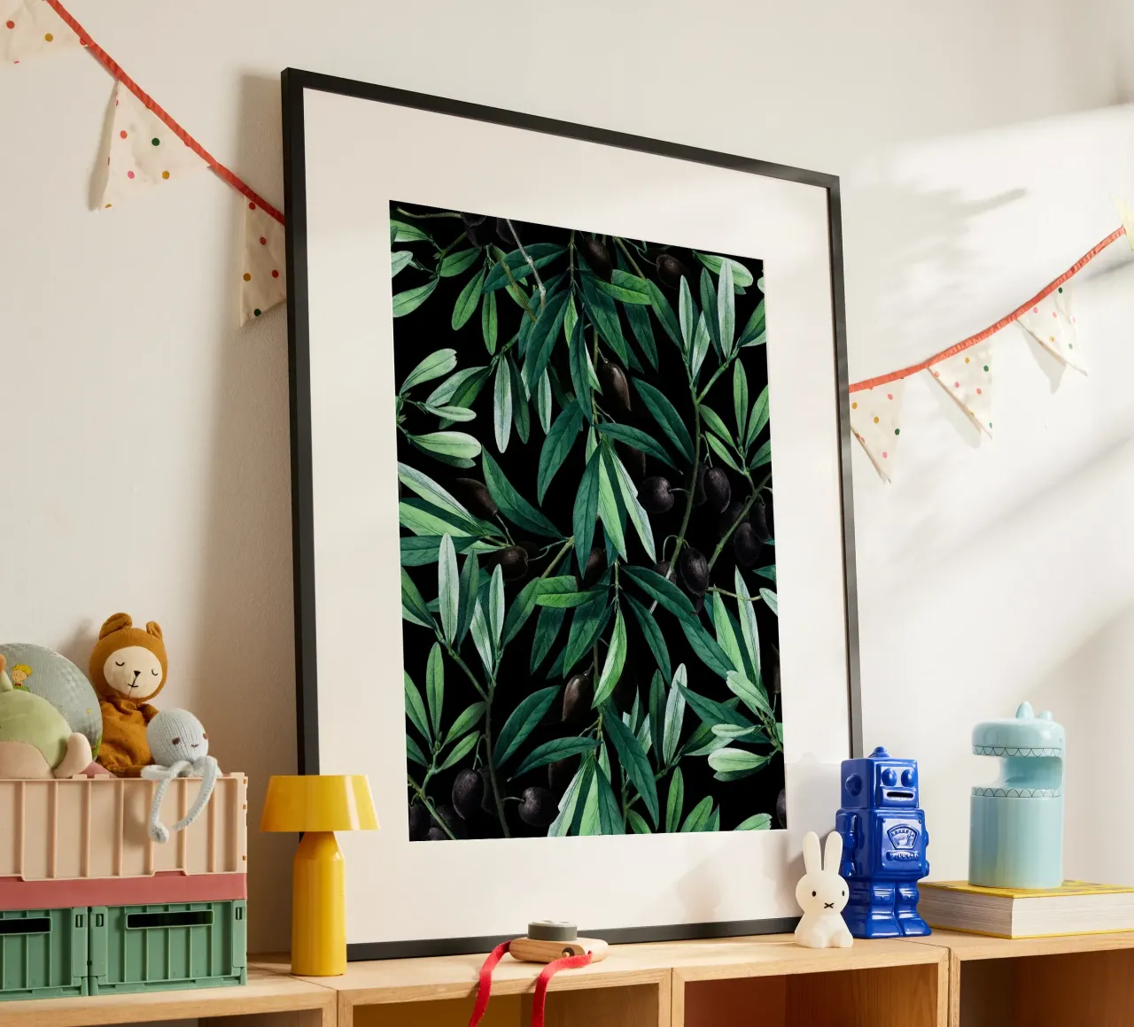 Olive carta hahnemühle da burcukorkmazyurek