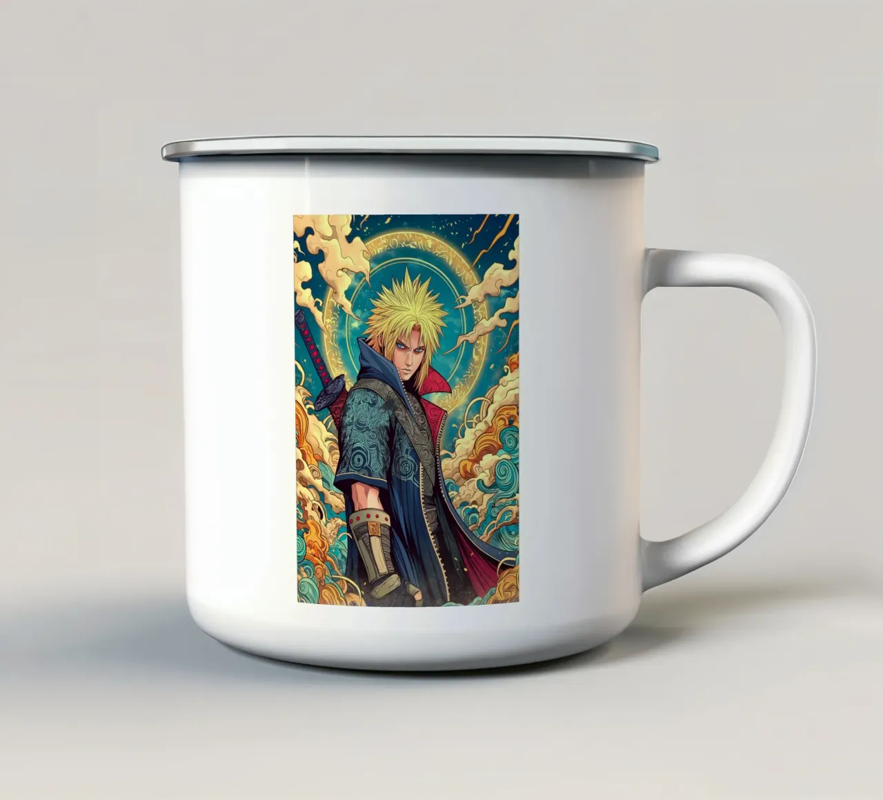 Naruto tazza in smalto da Fleur de Lys