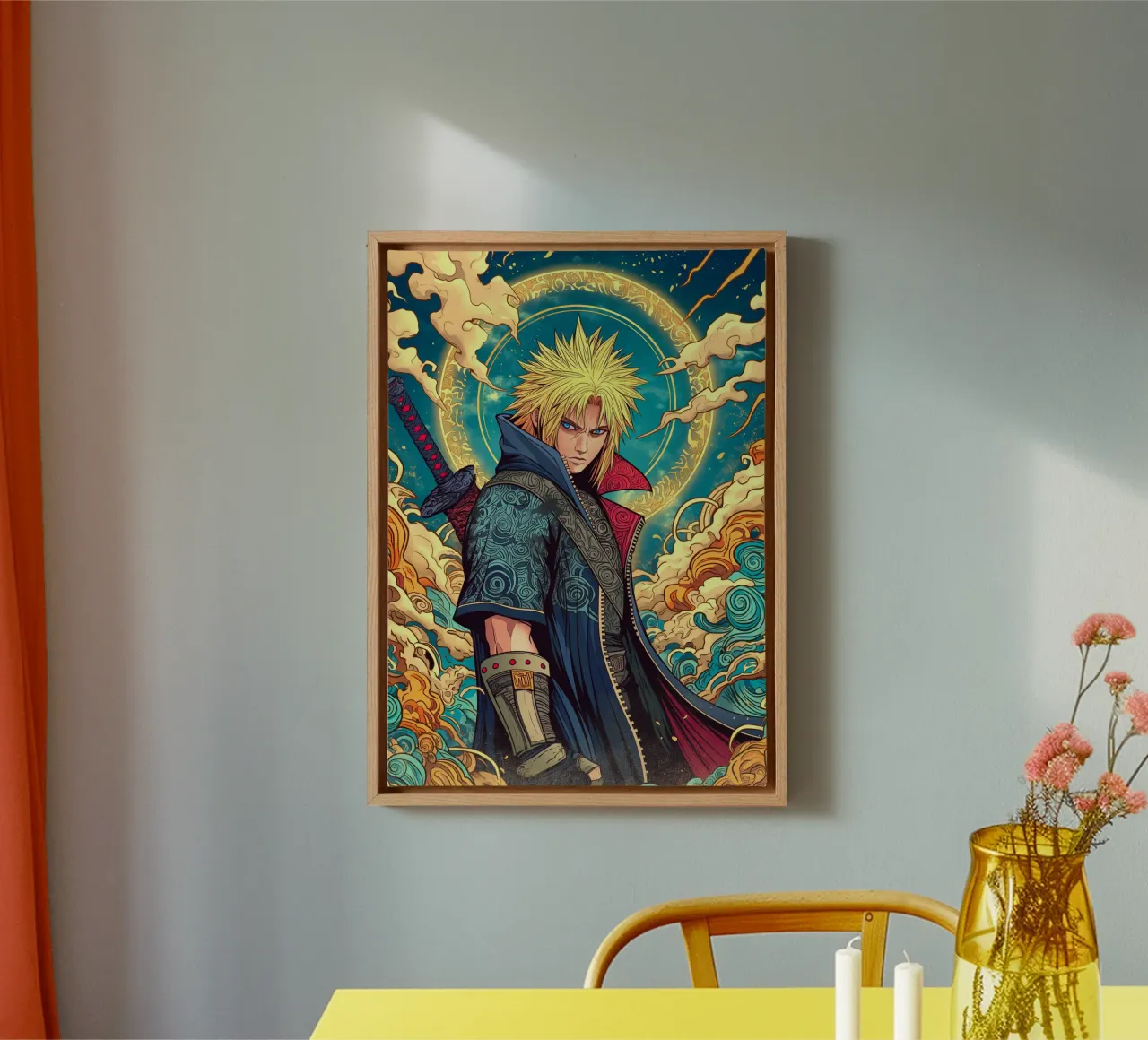 Naruto canvas by Fleur de Lys