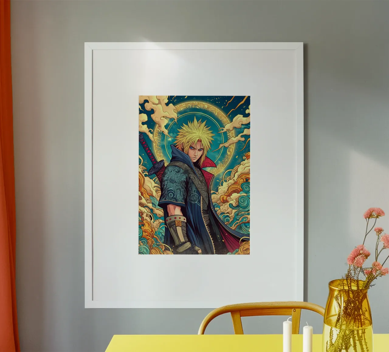 Naruto hahnemühle by Fleur de Lys