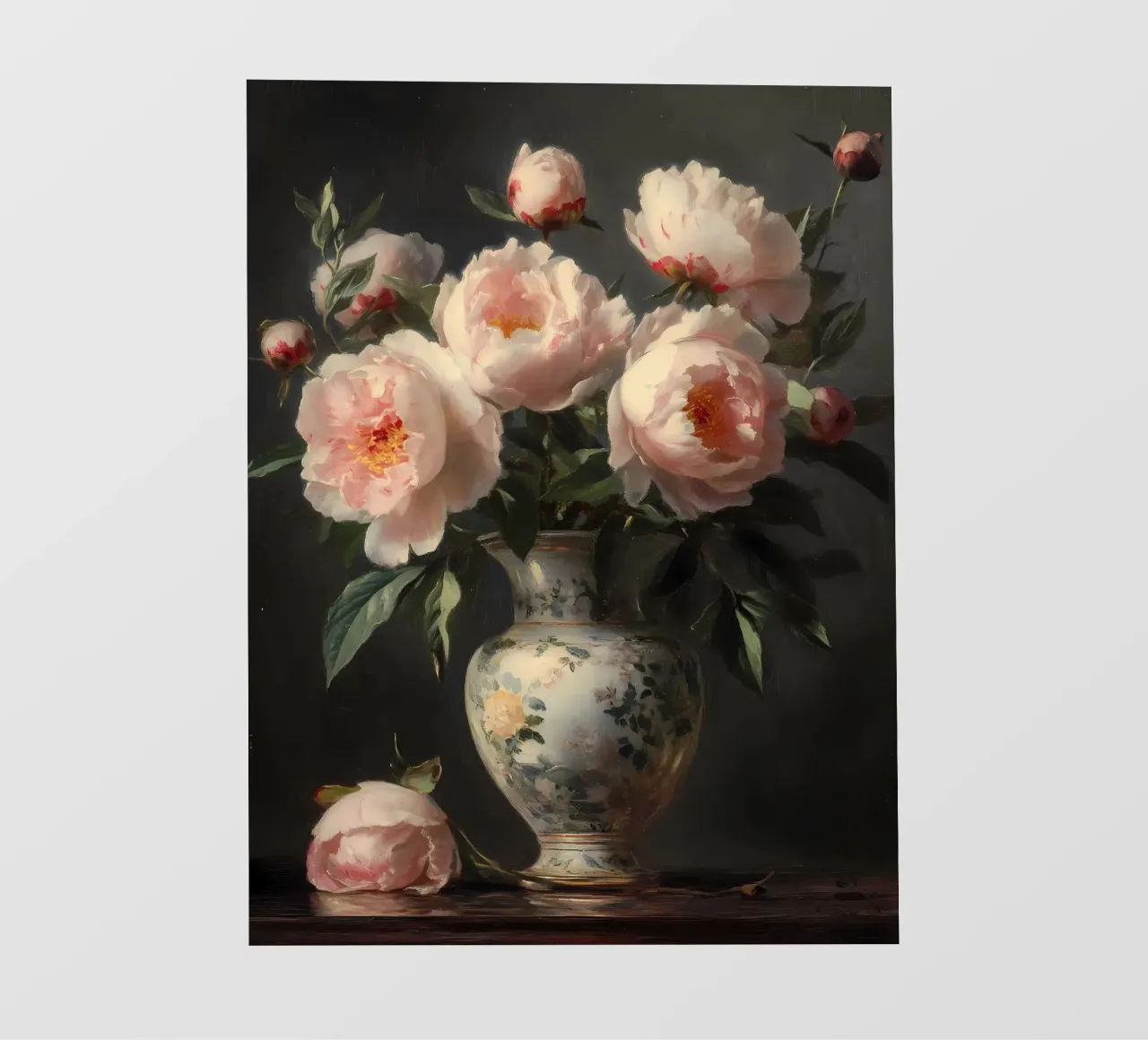 Fiori antichi in vaso pellicola backlit da IamHomeStudio