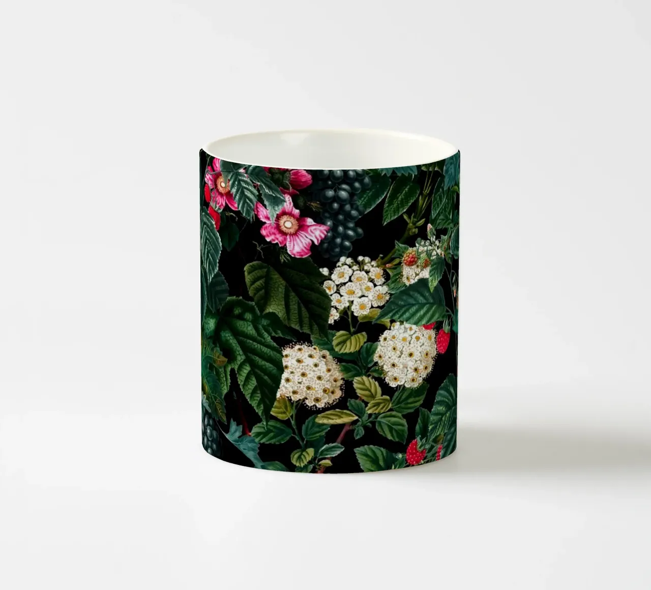 Delicious Floral Pattern tazza in ceramica da burcukorkmazyurek