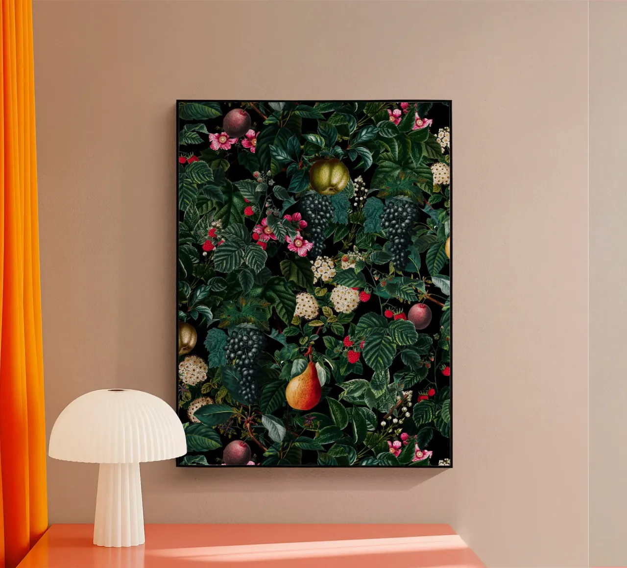 Delicious Floral Pattern plexiglass da burcukorkmazyurek