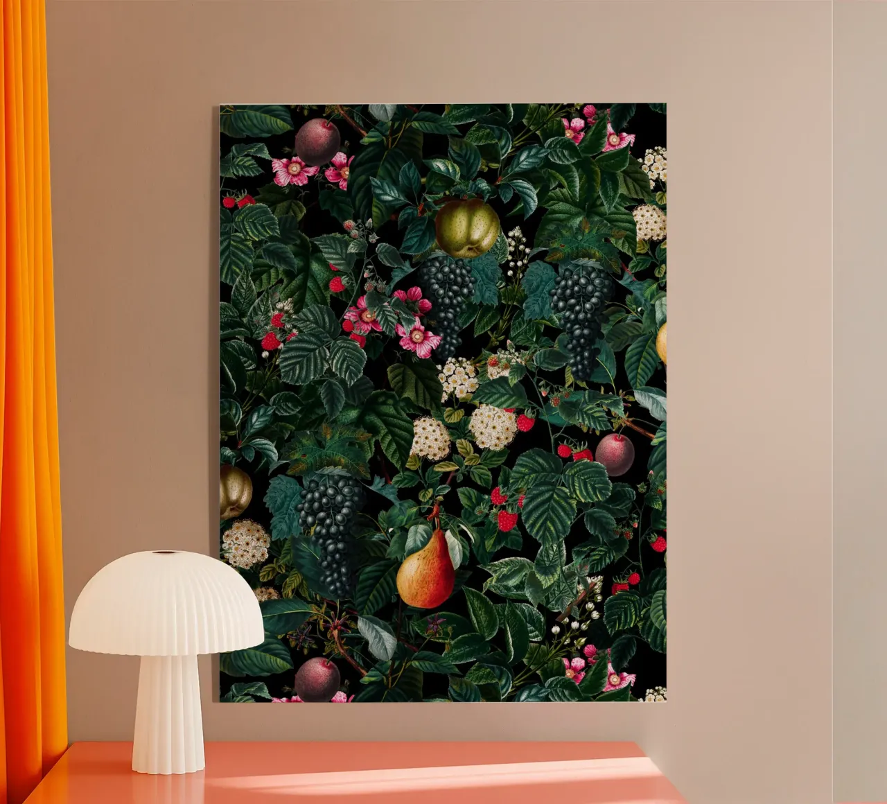 Delicious Floral Pattern plexiglass da burcukorkmazyurek