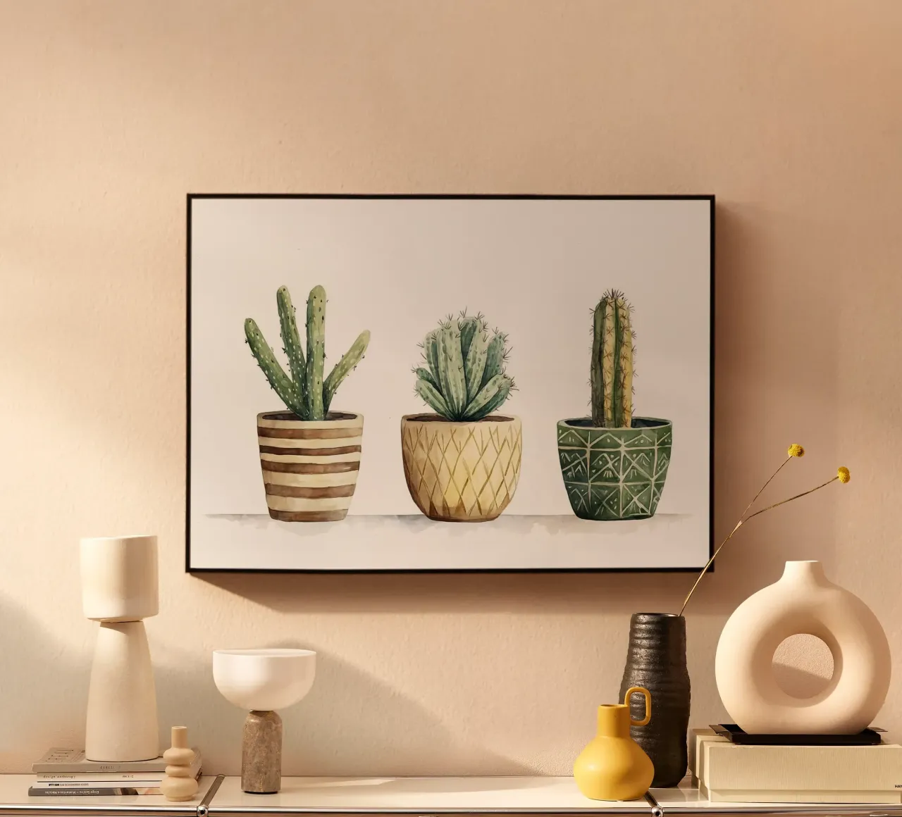 cactus succulento plexiglass da Kevin Walters
