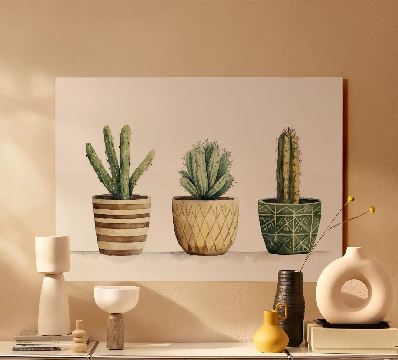 cactus succulento plexiglass da Kevin Walters