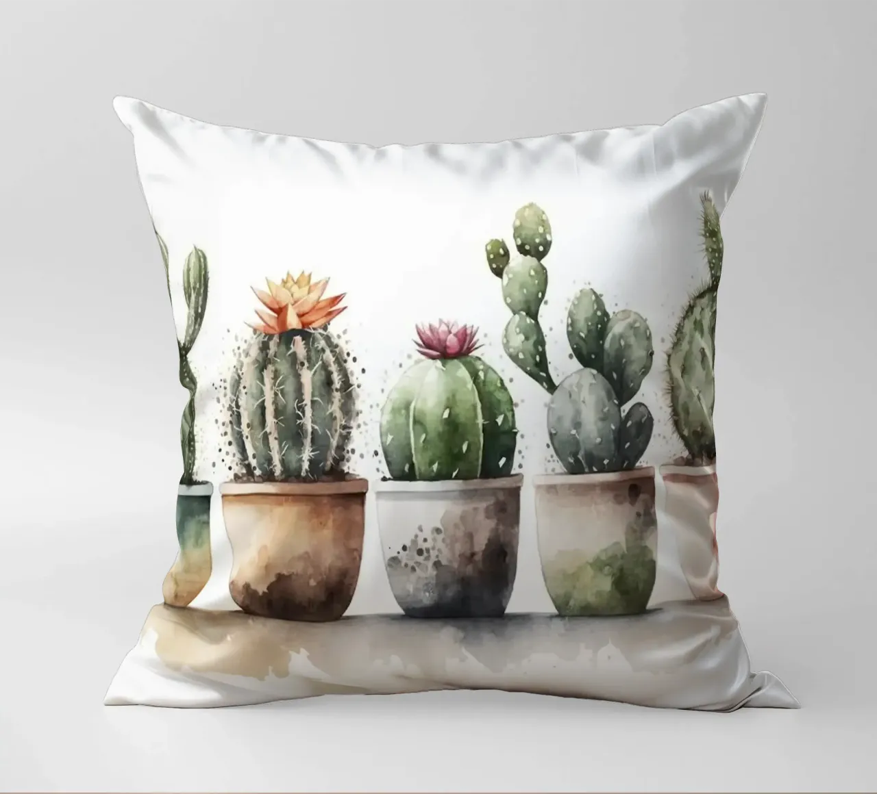 cactus succulenti cuscino da Kevin Walters