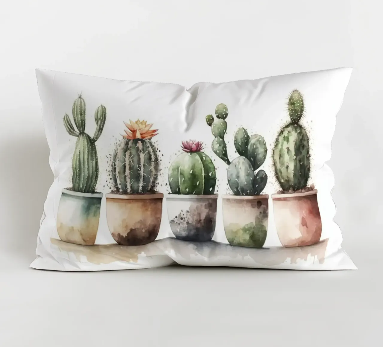 cactus succulenti cuscino da Kevin Walters