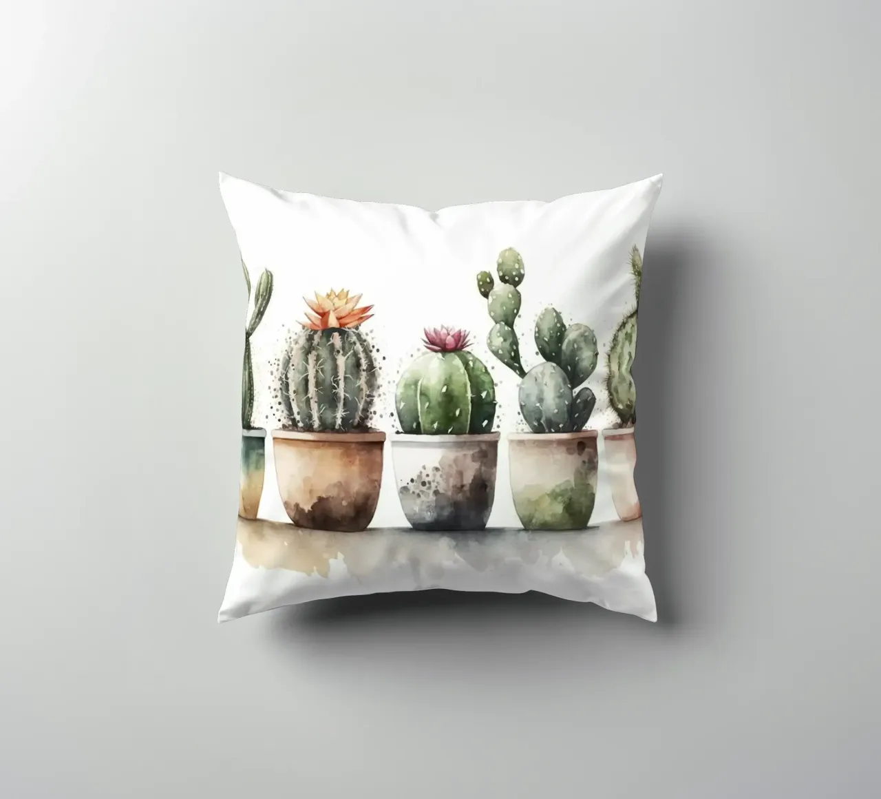 cactus succulenti cuscino da Kevin Walters