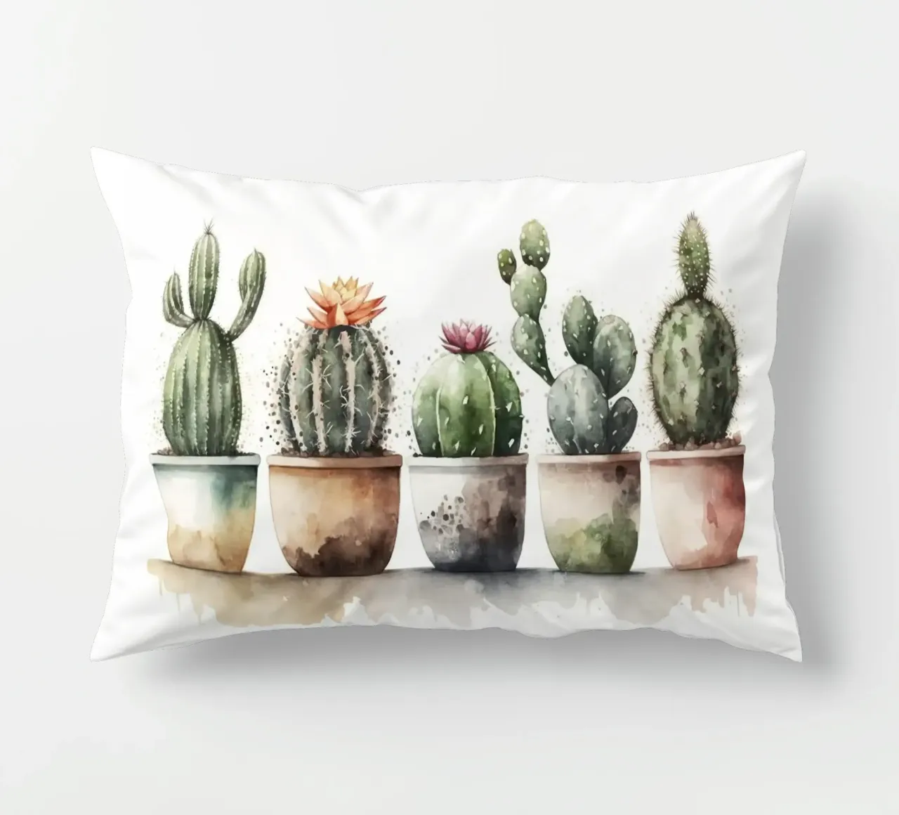 cactus succulenti cuscino da Kevin Walters