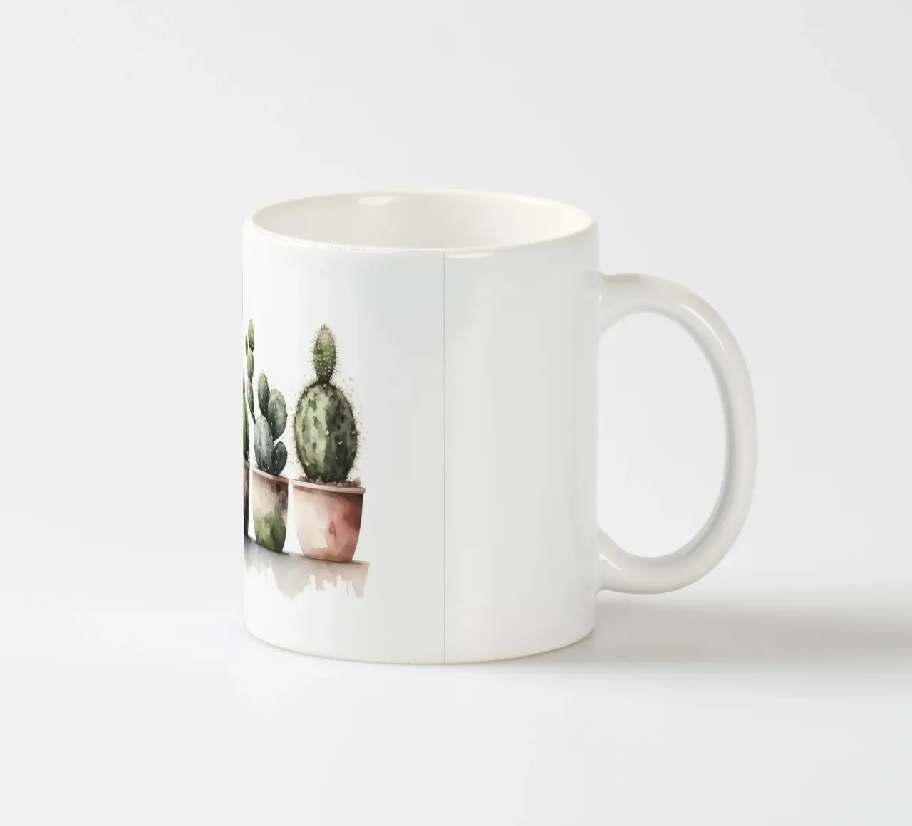 cactus succulenti tazza in ceramica da Kevin Walters