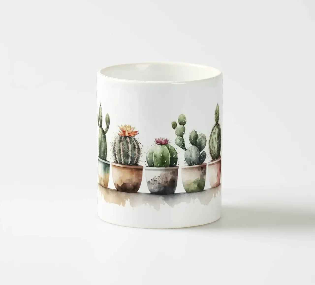 cactus succulenti tazza in ceramica da Kevin Walters