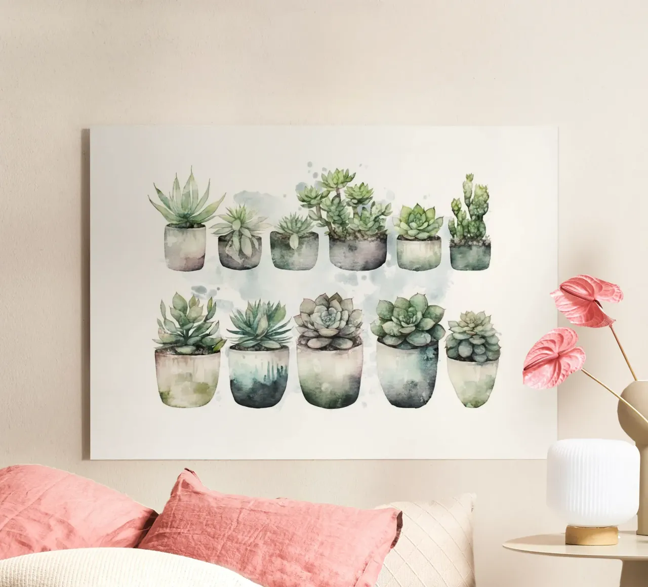 piante grasse plexiglass da Kevin Walters