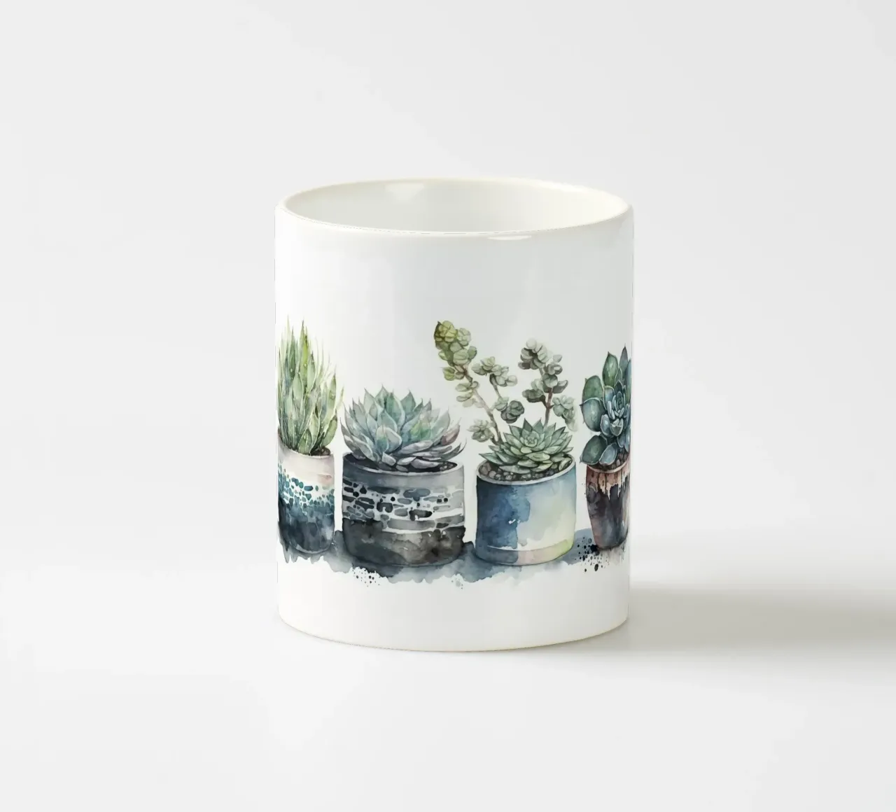 piante grasse tazza in ceramica da Kevin Walters