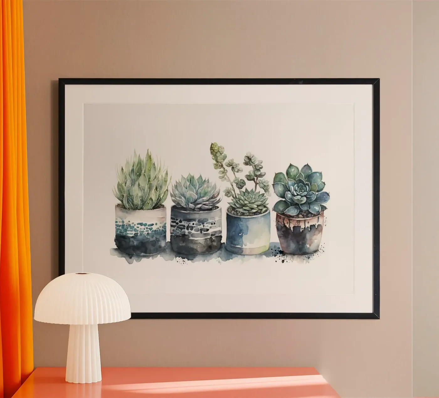 succulent plants poster da Kevin Walters