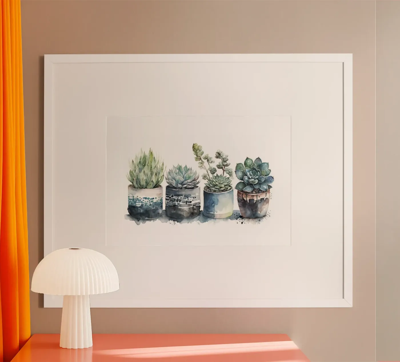 succulent plants poster da Kevin Walters