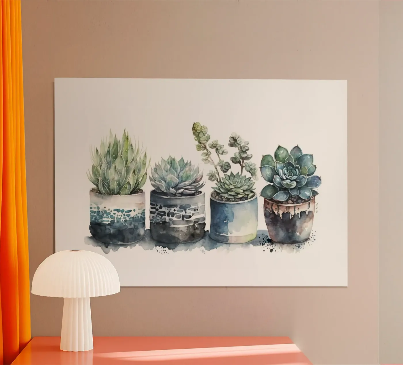 succulent plants poster da Kevin Walters