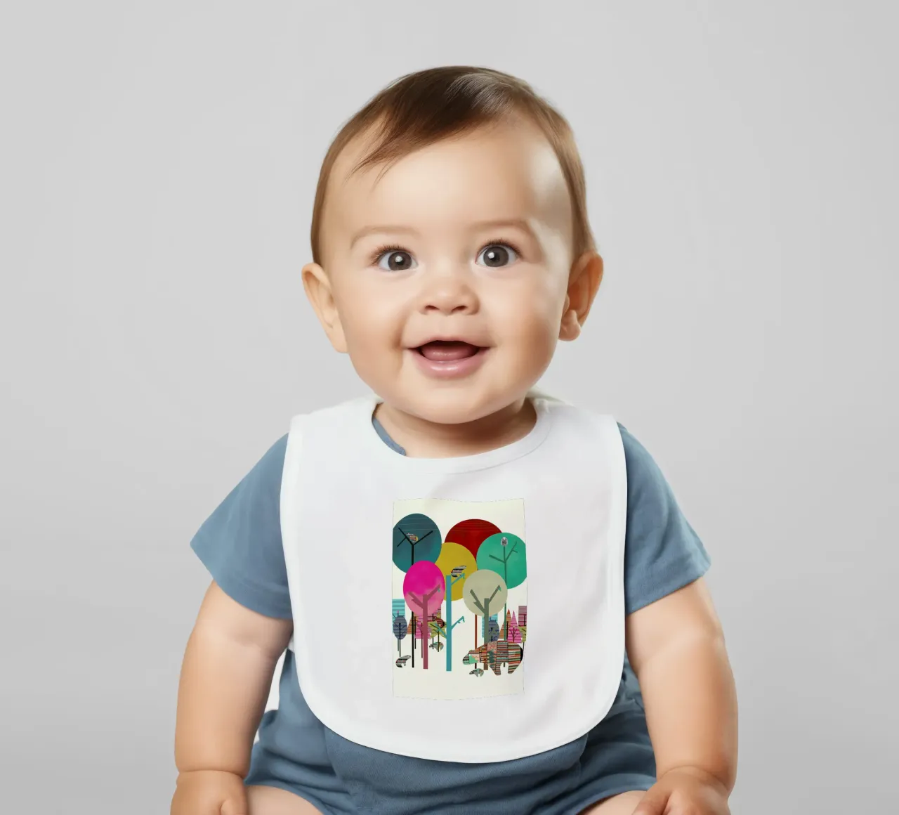 hide and seek bavaglino da Brian Buckley