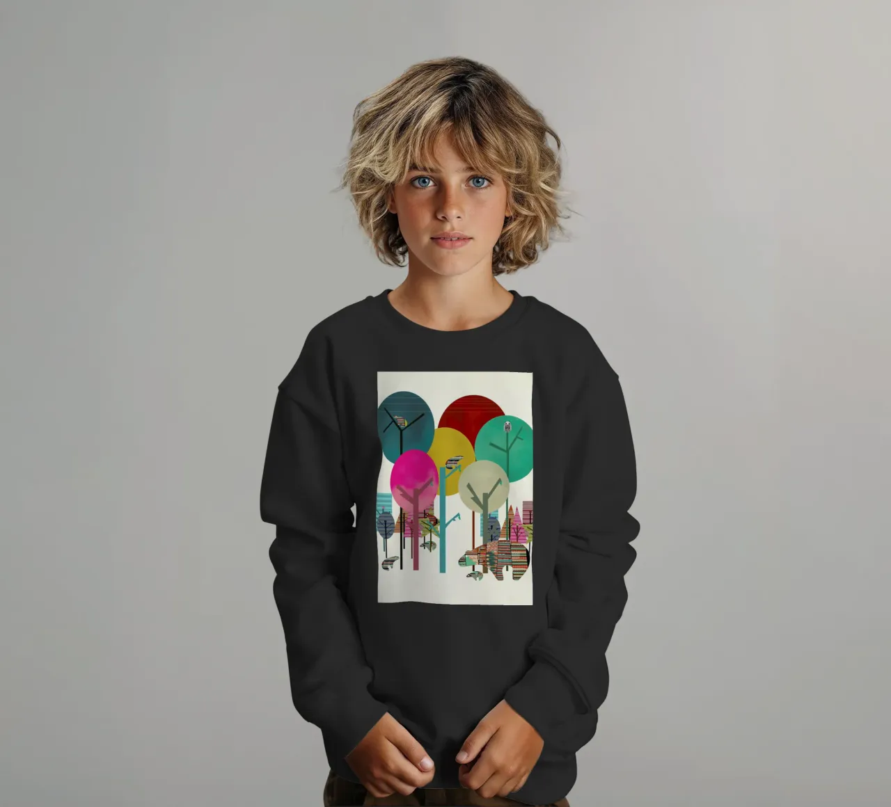 hide and seek felpa bambino da Brian Buckley