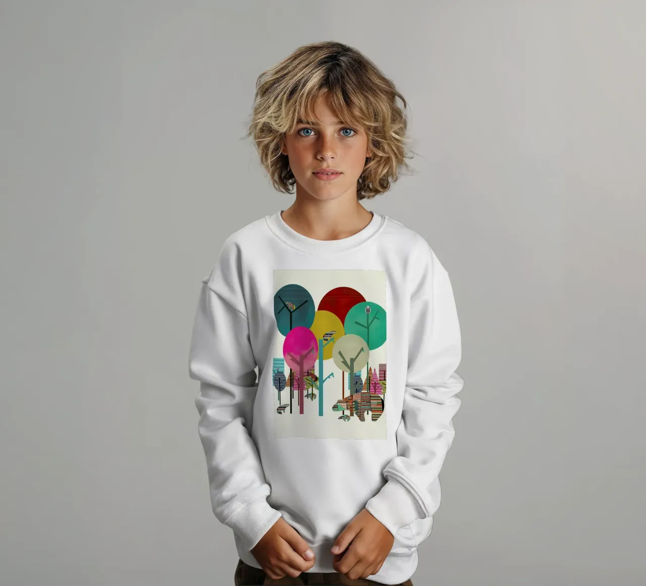 hide and seek felpa bambino da Brian Buckley