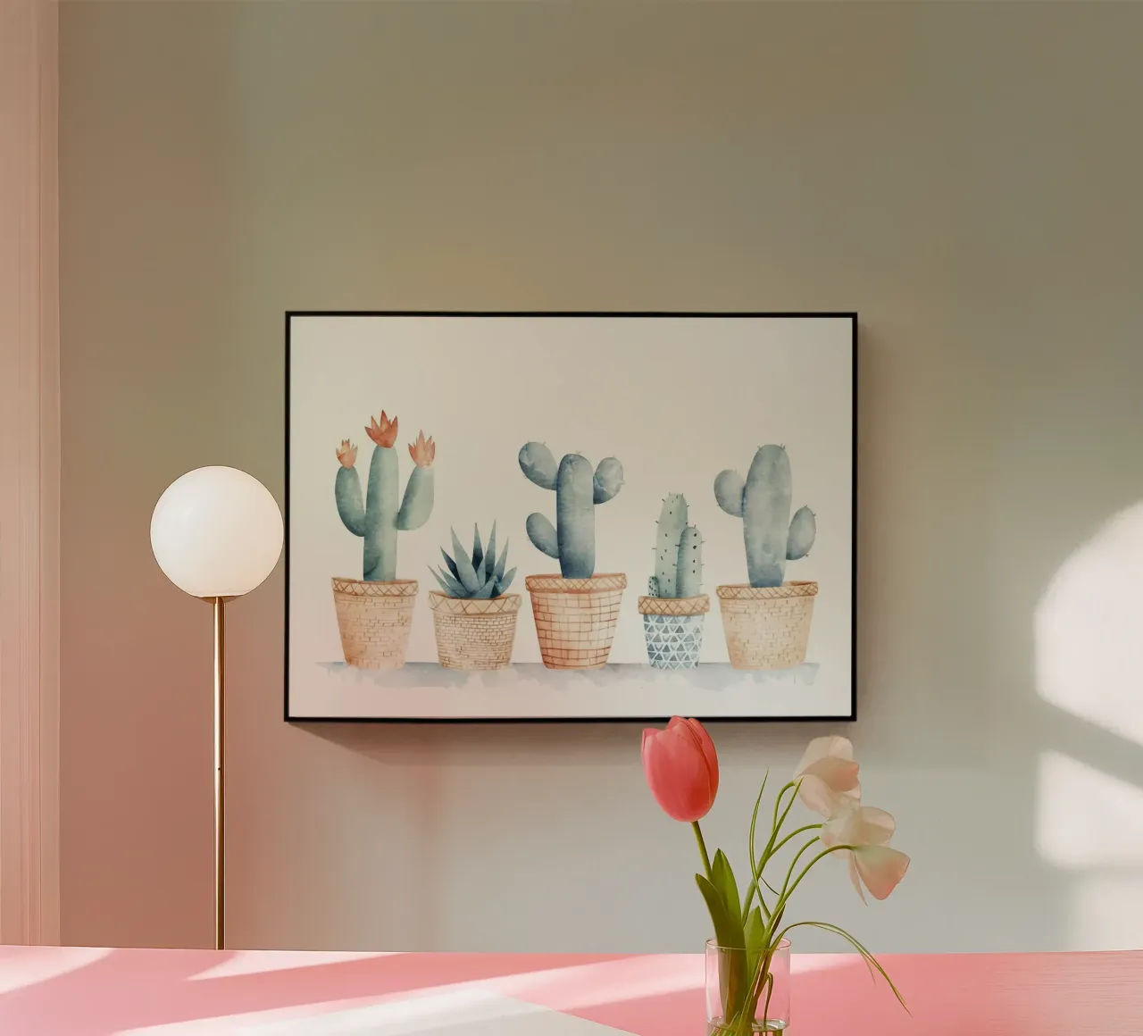cactus succulento plexiglass da Kevin Walters