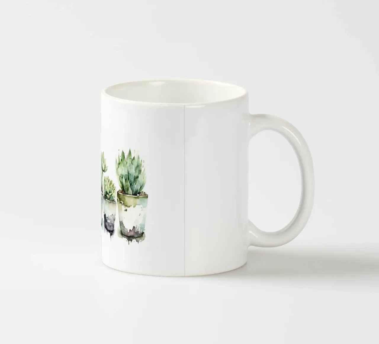 piante grasse tazza in ceramica da Kevin Walters